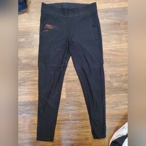 torrid Black Fleece Pants